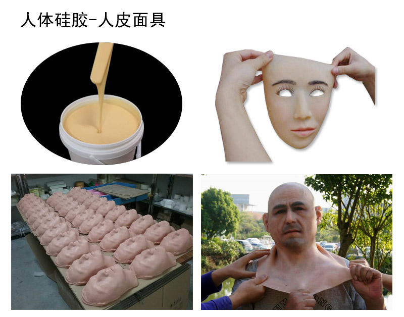 人體硅膠可以制作仿真面具嗎？